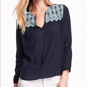 Old Navy Peasant Blouse
